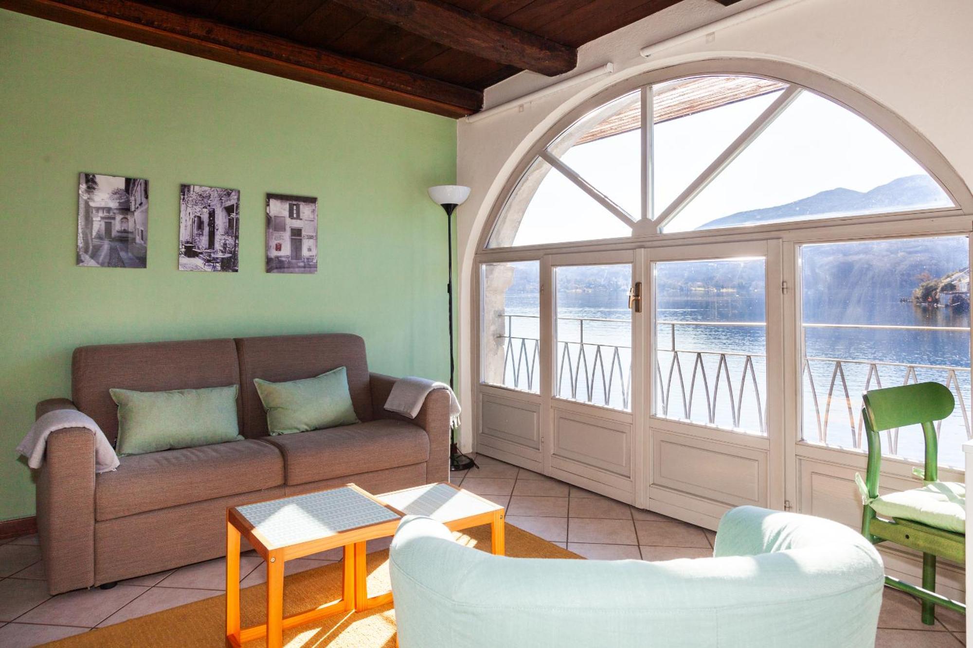 -Ortaflats- Appartamento l'Isola Orta San Giulio Esterno foto